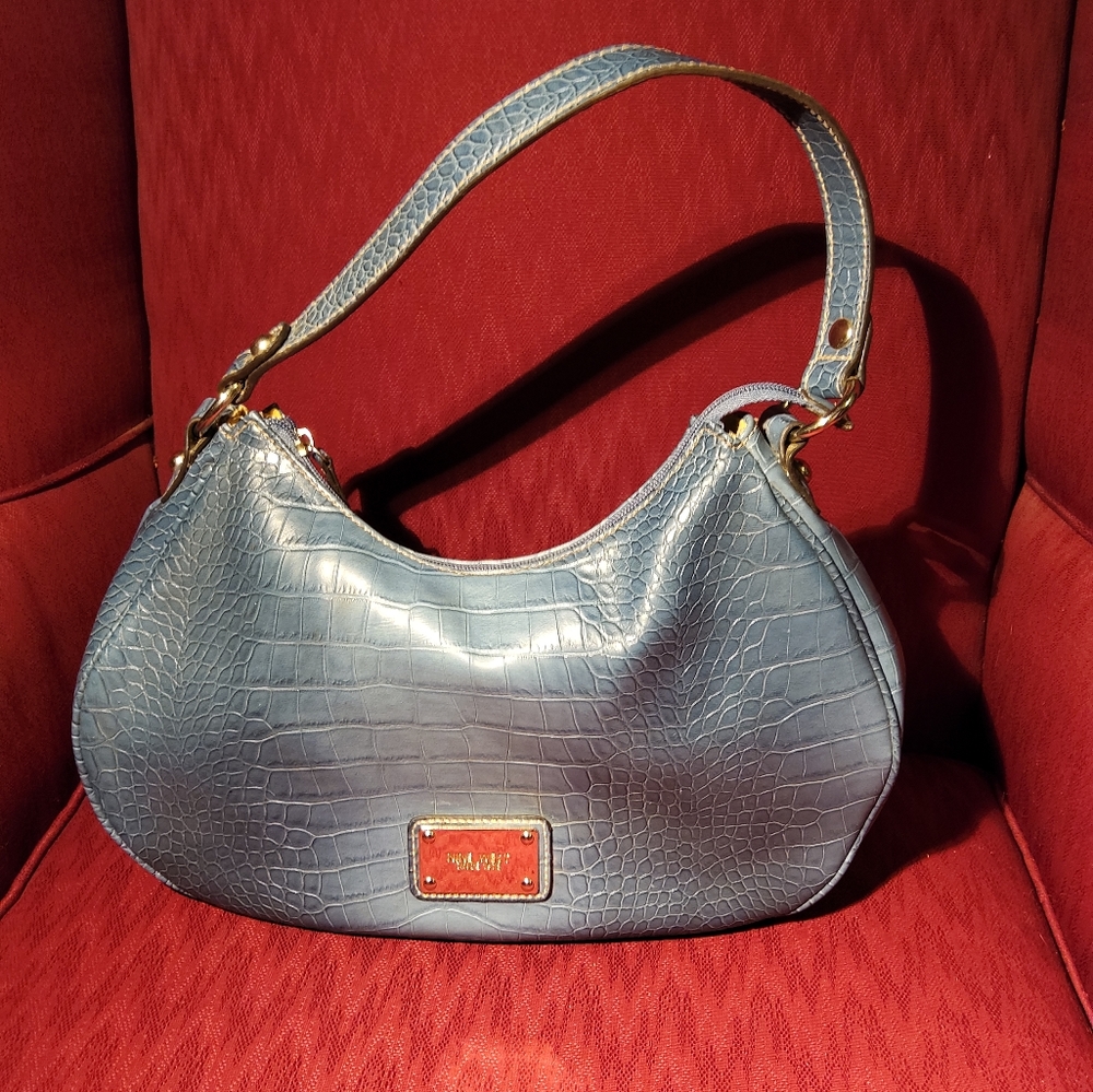 NINE WEST Blue bag to carry or shoulder